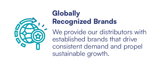 Globally Recognized Brands